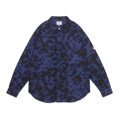 DIGI8 FLANNEL BIG SHIRT NAVY