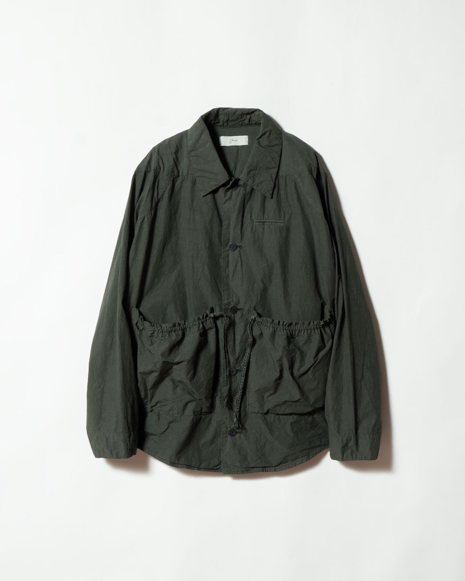 Fabric Forming Field Jacket Green Gray