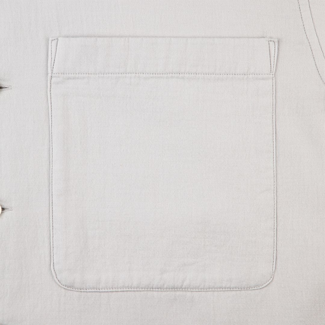 【ラスト1点（XL）】Cotton Lpoc Open Shirt Grey