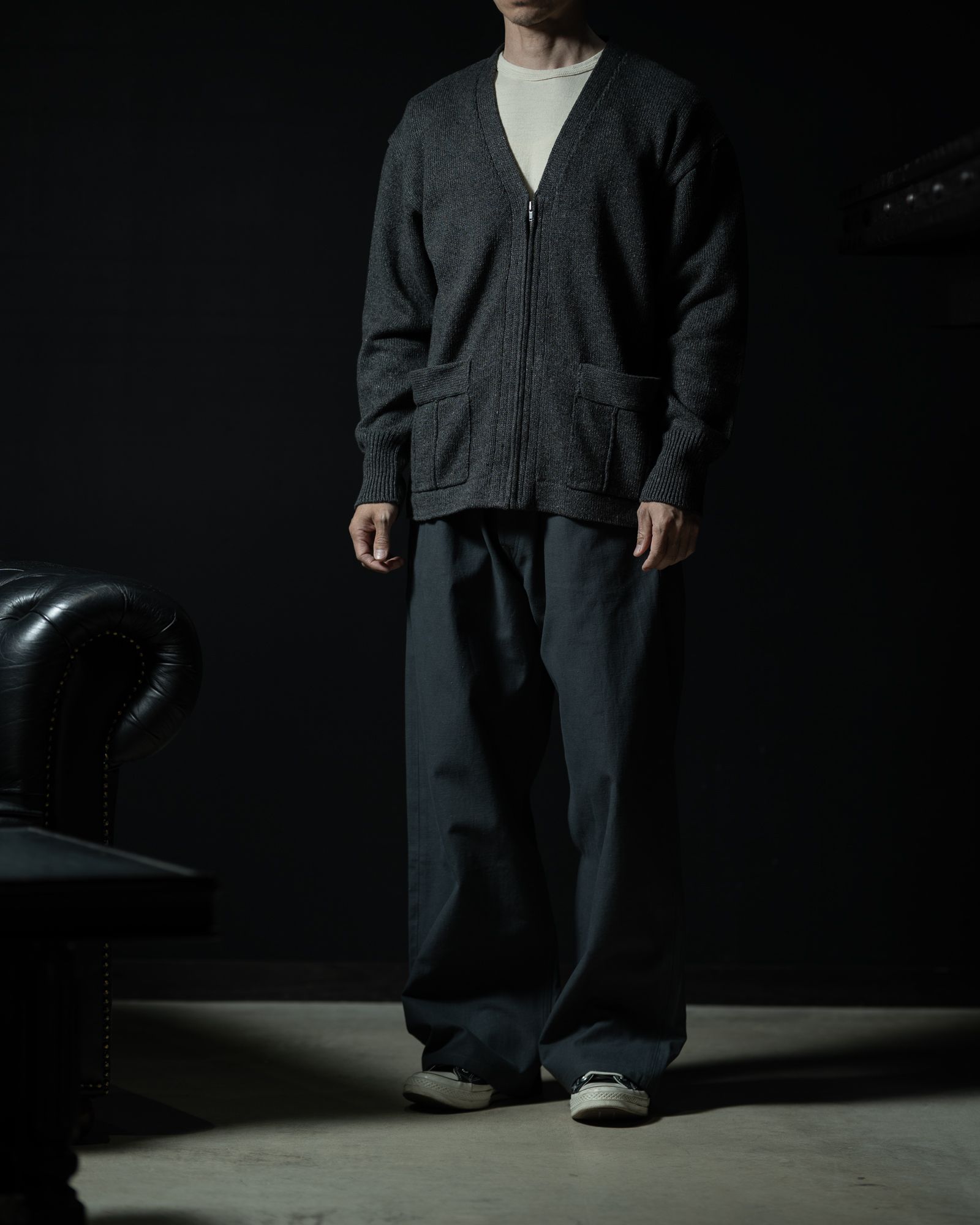 LOT.530 Zip-Up Cardigan - TAIGA TAKAHASHI