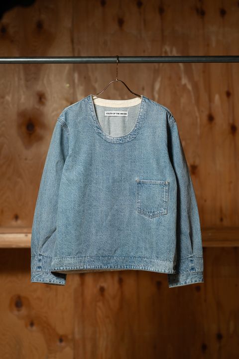 YOUTH OF THE WATER 253-04001 Denim Pull Over Jacket
