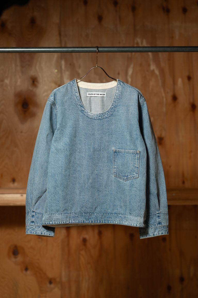 YOUTH OF THE WATER 253-04001 Denim Pull Over Jacket