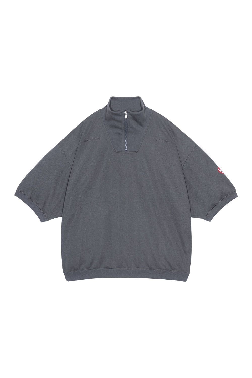 C.E PE Jersey Short Sleeve Half Zip Charcoal レビュー｜2026SS、半袖ハーフジップで組む夏のC.Eスタイル3選