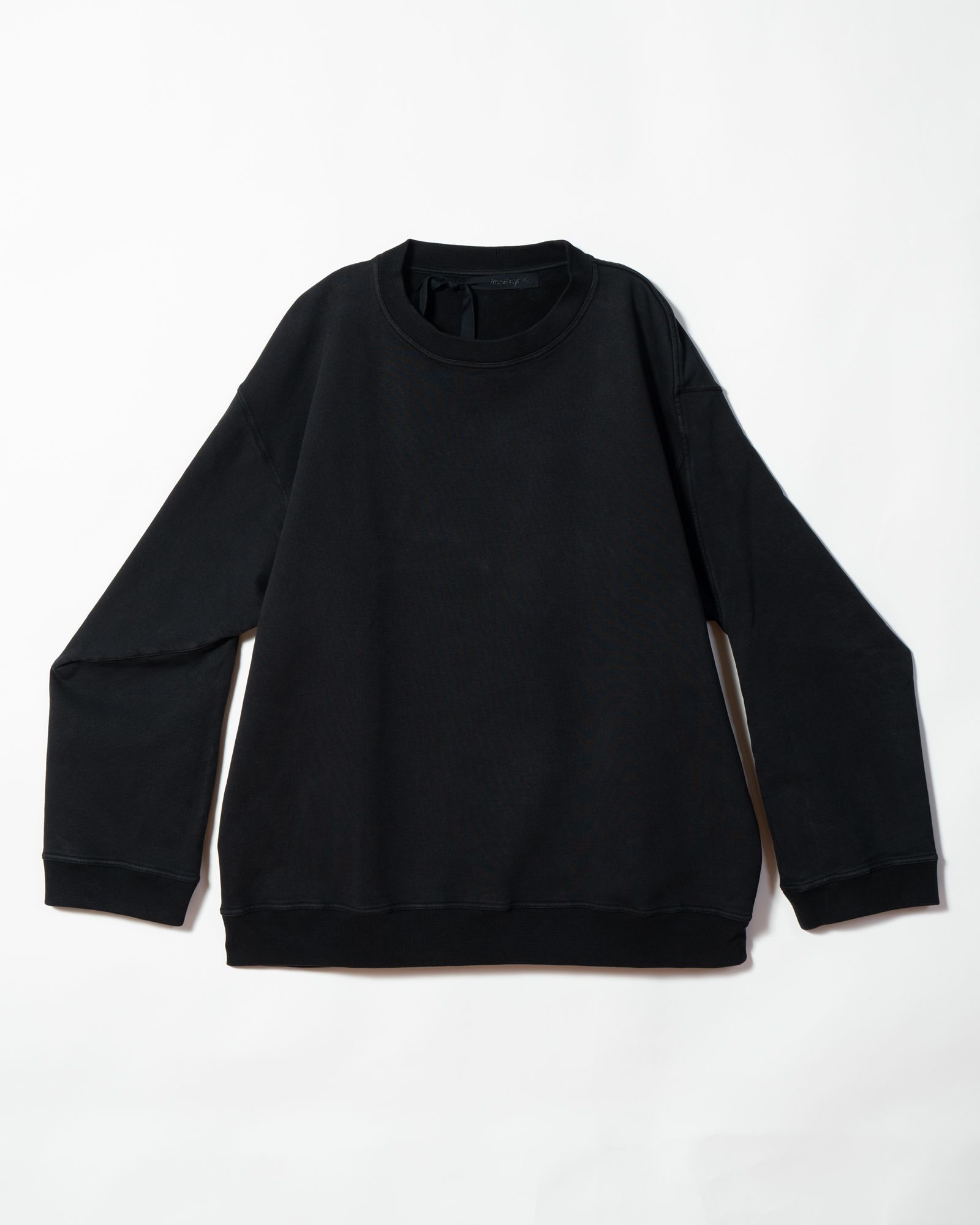 MY SWEET 1 - Turned sleeves maxi sweatshirt