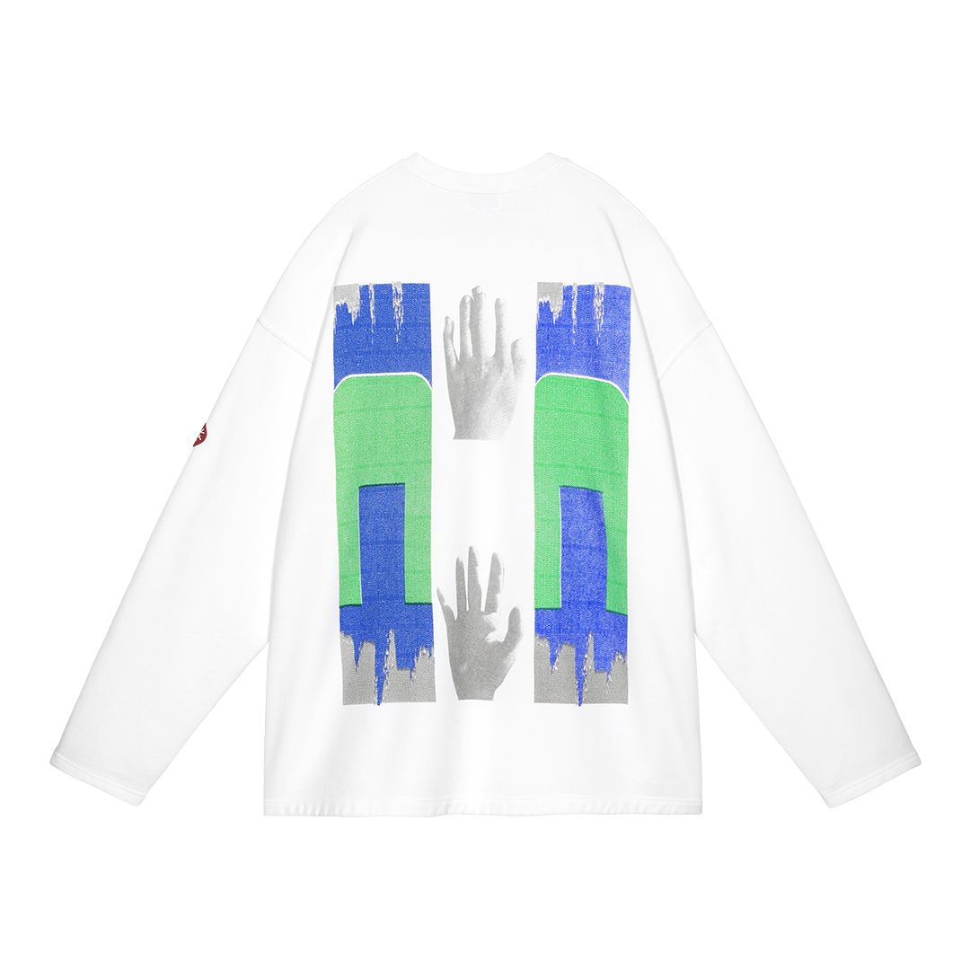 C.E - Washed ⋂Hand⋂ Long Sleeve | ALTERFATE