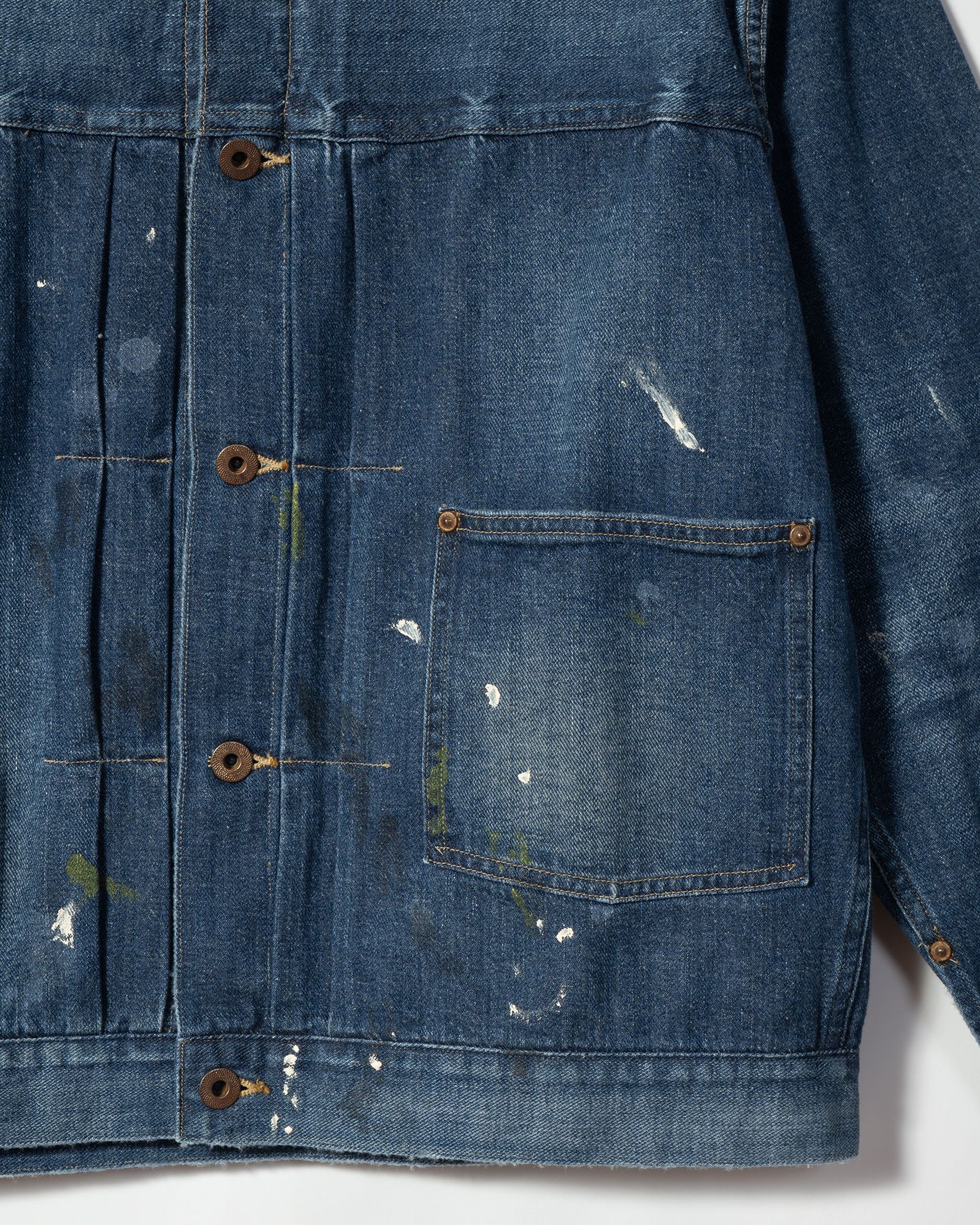 T.T - LOT.703 Denim Jacket C.1920'S - TAIGA TAKAHASHI T.T - LOT.703 Denim Jacket C.1920'S - TAIGA TAKAHASHI