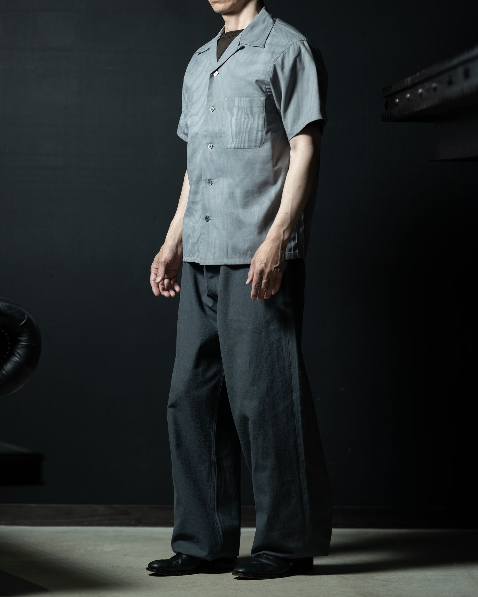 Lot.113 Open Collar Shirt - TAIGA TAKAHASHI