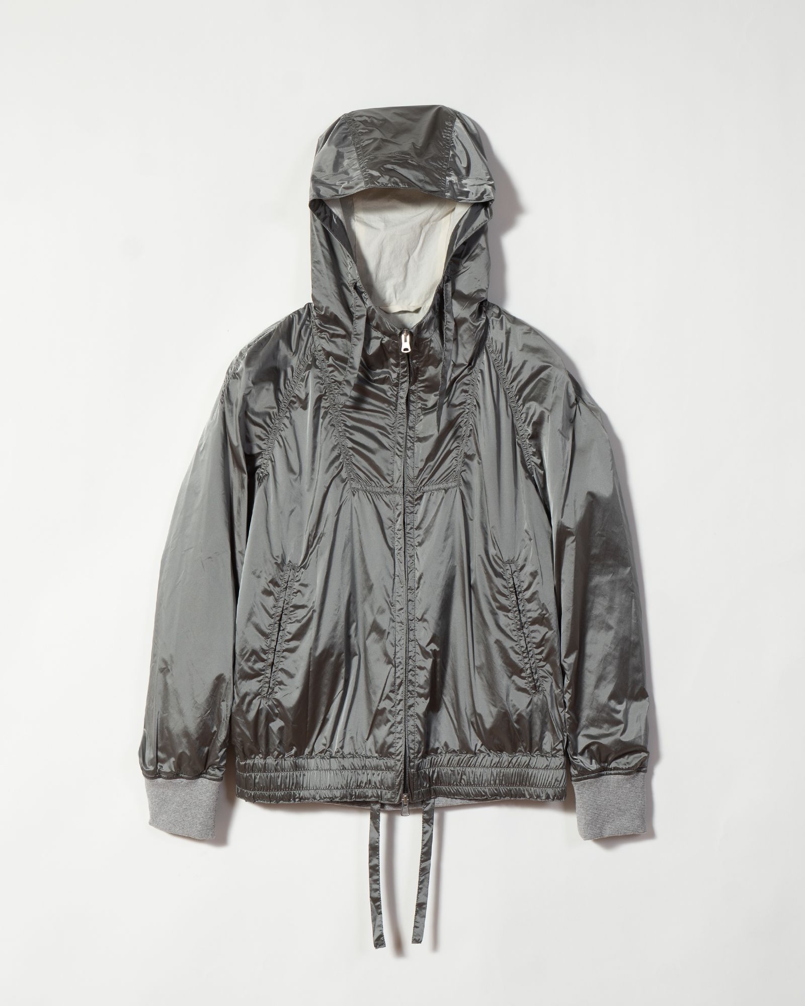 253-02004 Nylon Jacket #01 Silver