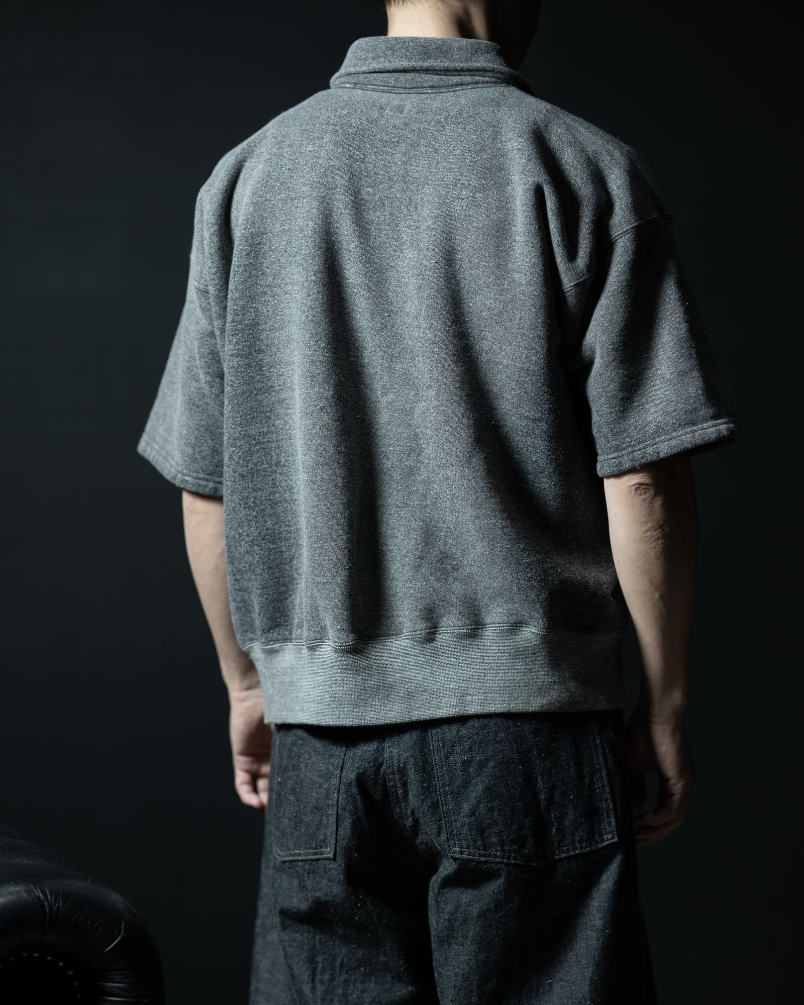 Lot.621 Half Zip S/S Sweat Shirts - TAIGA TAKAHASHI