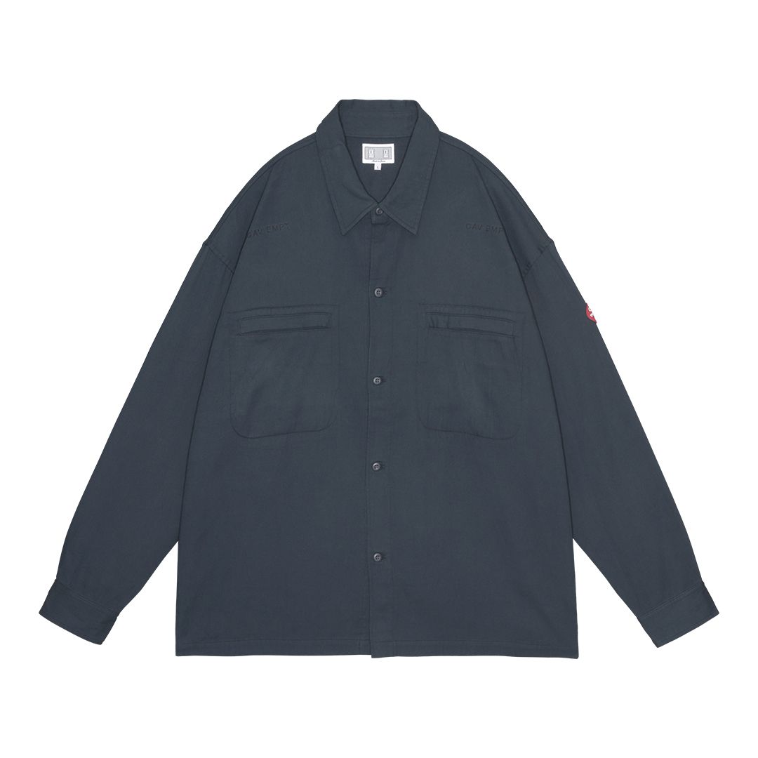 Soft Cotton Casual Shirt Charcoal