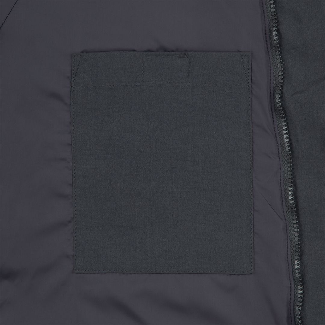 Diagonal Flap Puff Jacket