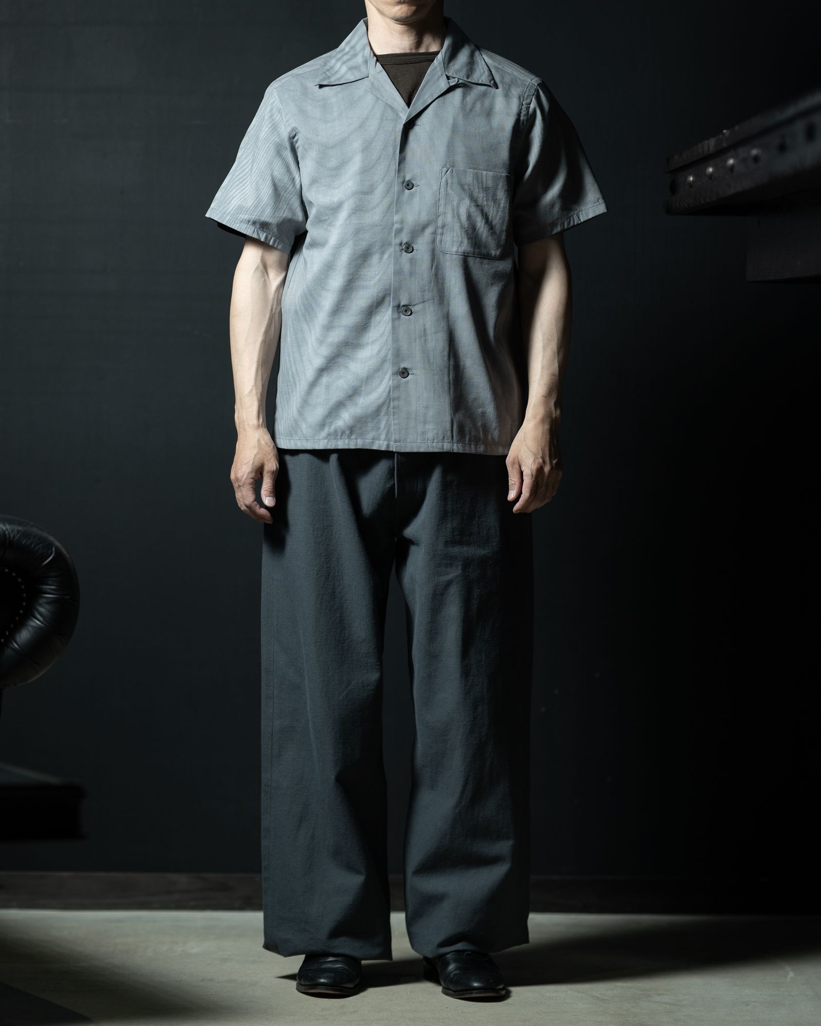 Lot.113 Open Collar Shirt - TAIGA TAKAHASHI