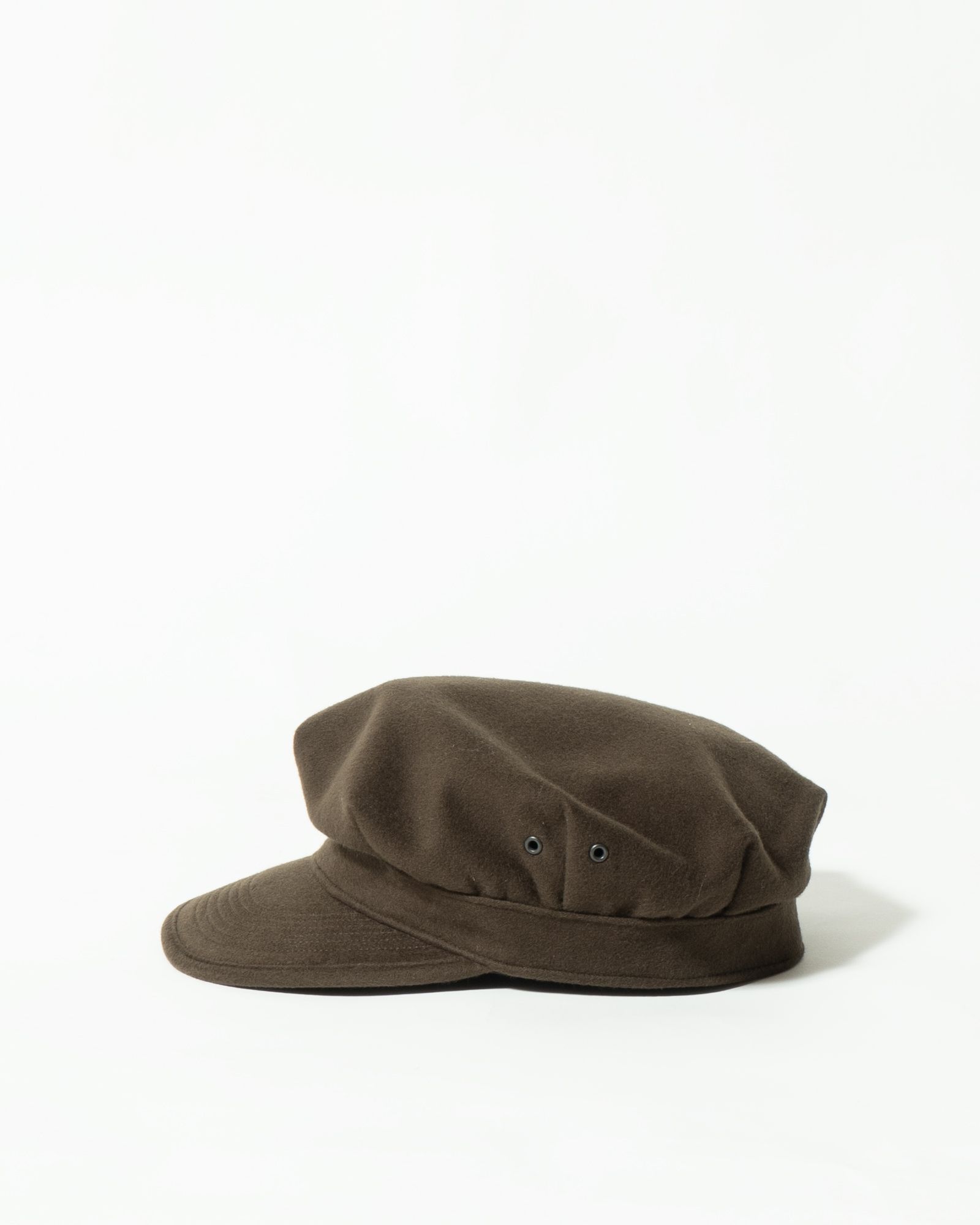 LOT.035 UTILITY CAP DARK BROWN - TAIGA TAKAHASHI