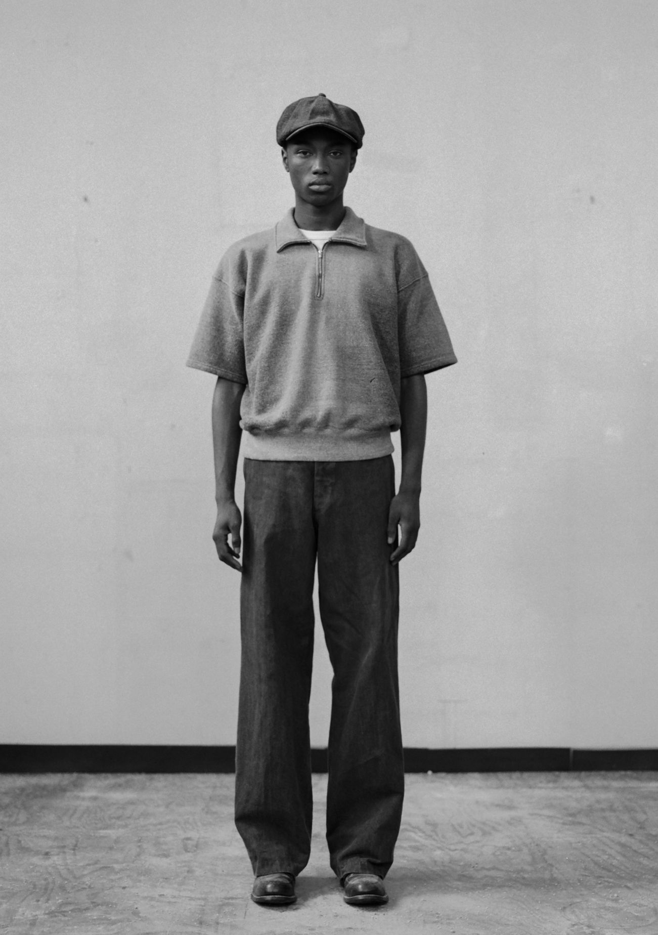 Lot.621 Half Zip S/S Sweat Shirts - TAIGA TAKAHASHI