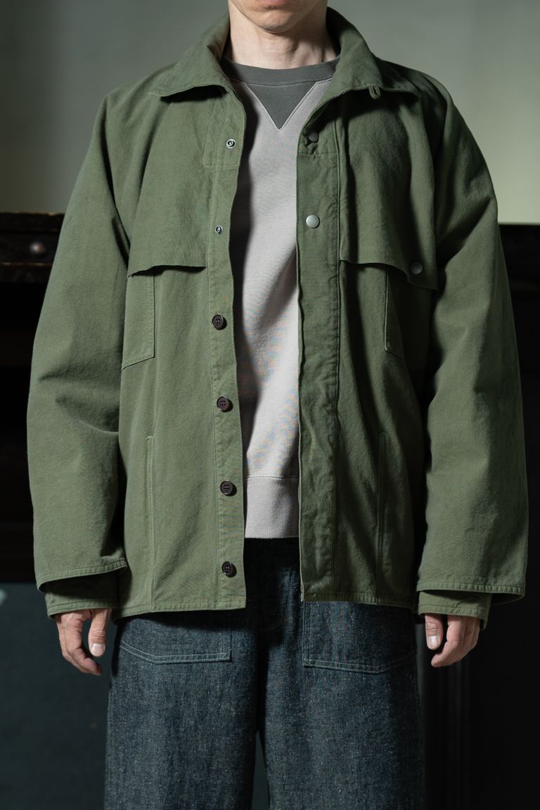 CAV EMPT パネルスウェット コーデ2選｜FRED PERRY × TAIGA TAKAHASHI 着こなし