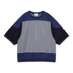 MD Temporal Distortion MESH SS TOP NAVY