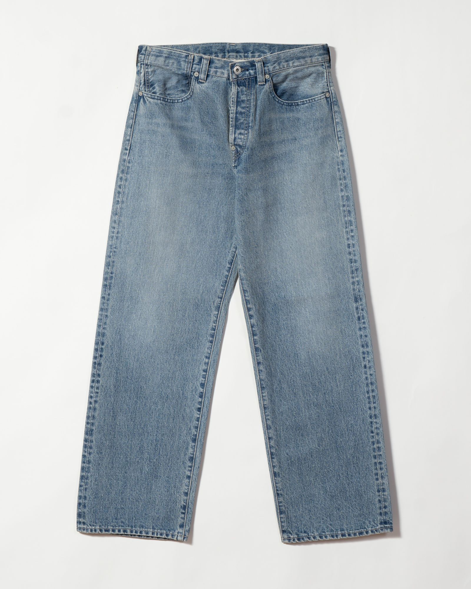 253-03001 DENIM PANTS #01Indigo Washed