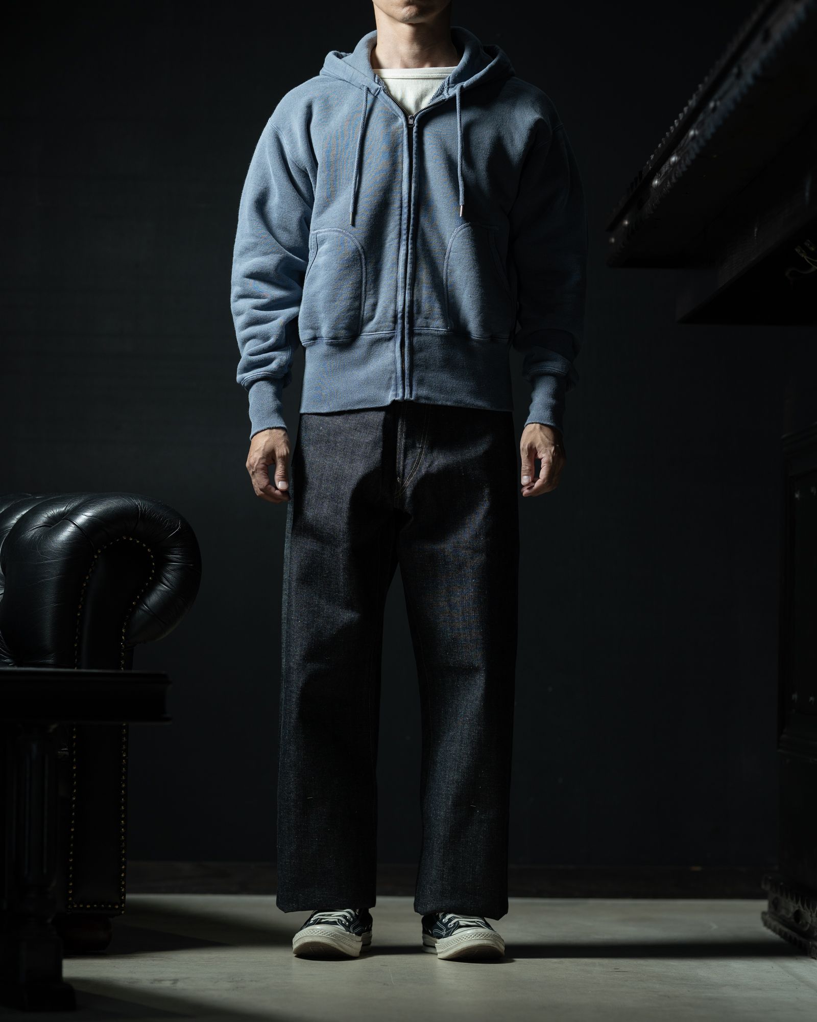LOT.615 FULL ZIP SWEAT PARKA - TAIGA TAKAHASHI