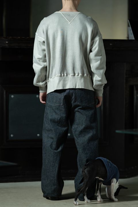 A Quiet Origin — T.T Lot.603 Sweat Shirt × Lot.719 U.S. Army M-35 Denim Pants