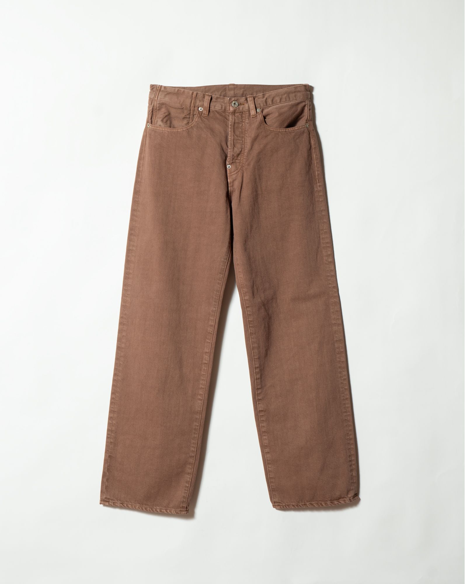 261-03006 Denim Pants Persimmon Brown