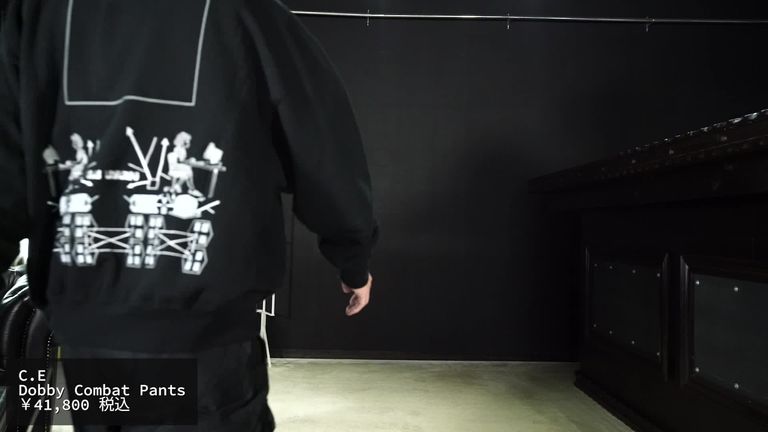 C.E - 【ラスト1点（M）】Dobby Combat Pants Black | ALTERFATE