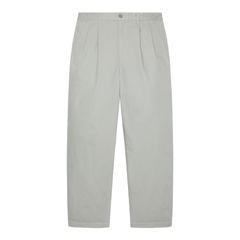 Casual Two Tuck Pants Grey