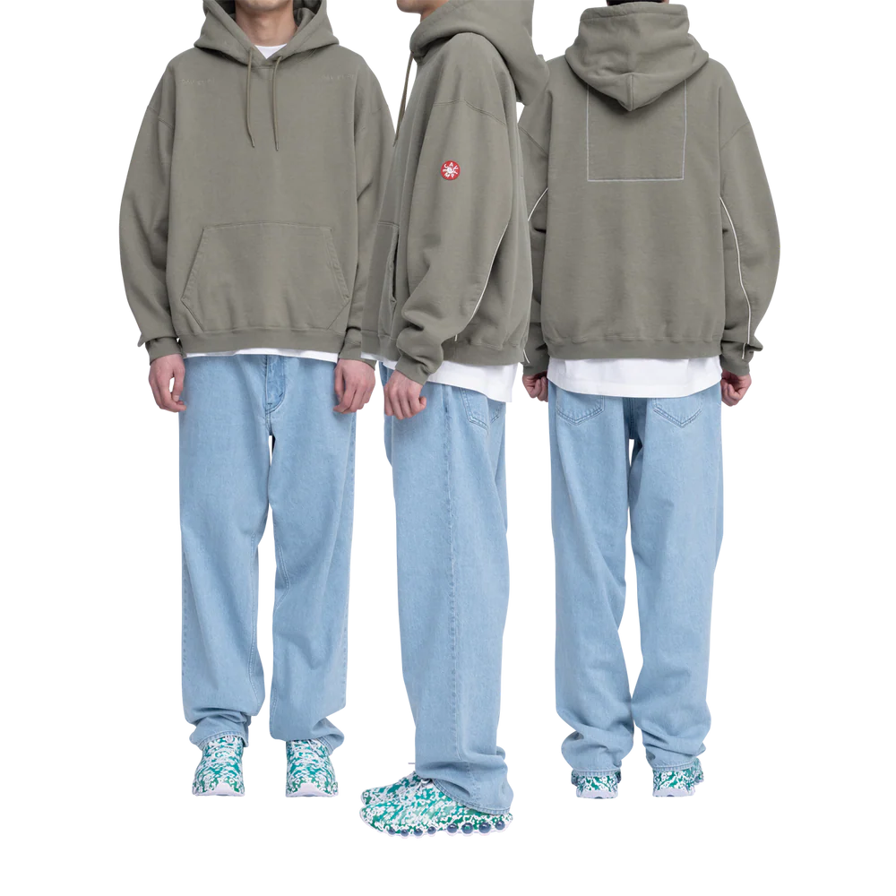 【ラスト1点（L）】Solid Loose Hoody Green