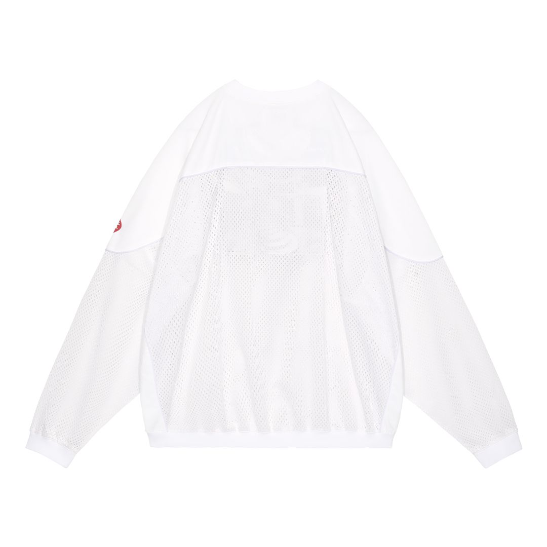 高質で安価 Neck Crew Track Mesh - C.E White ALTERFATE | トップス