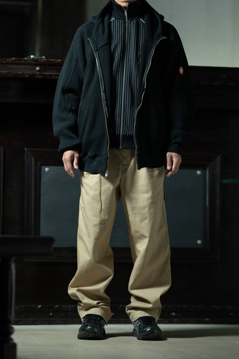 Structured Sport  Structured Sport — C.E × Kris Van Assche × FRED PERRY、ピンストライプをミドルに挟むレイヤードスタイル