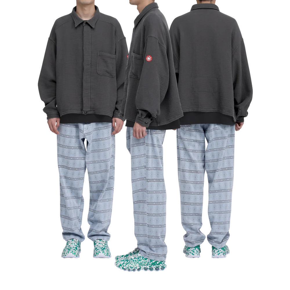 Cotton Gauze Short Shirt Jacket