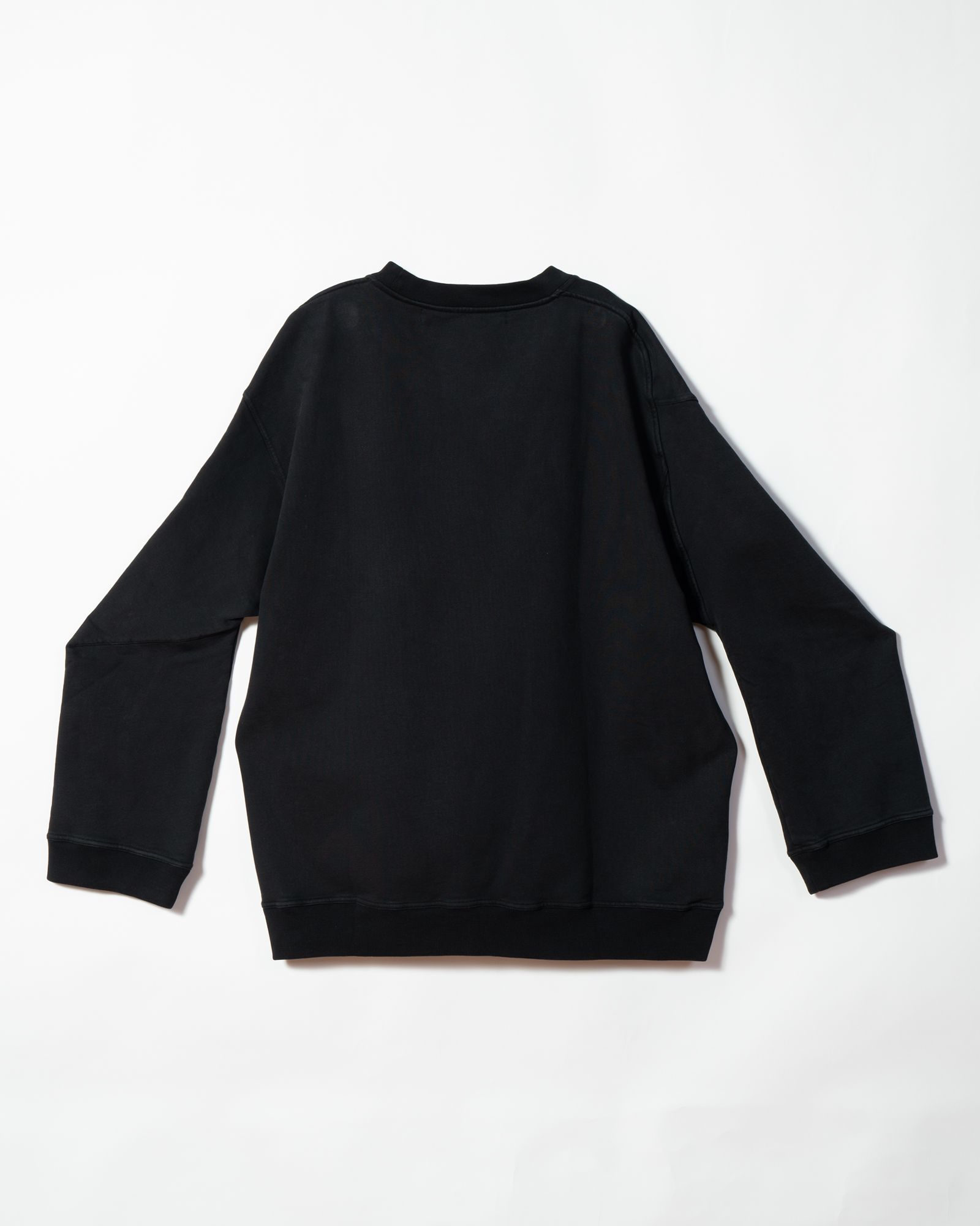 MY SWEET 1 - Turned sleeves maxi sweatshirt