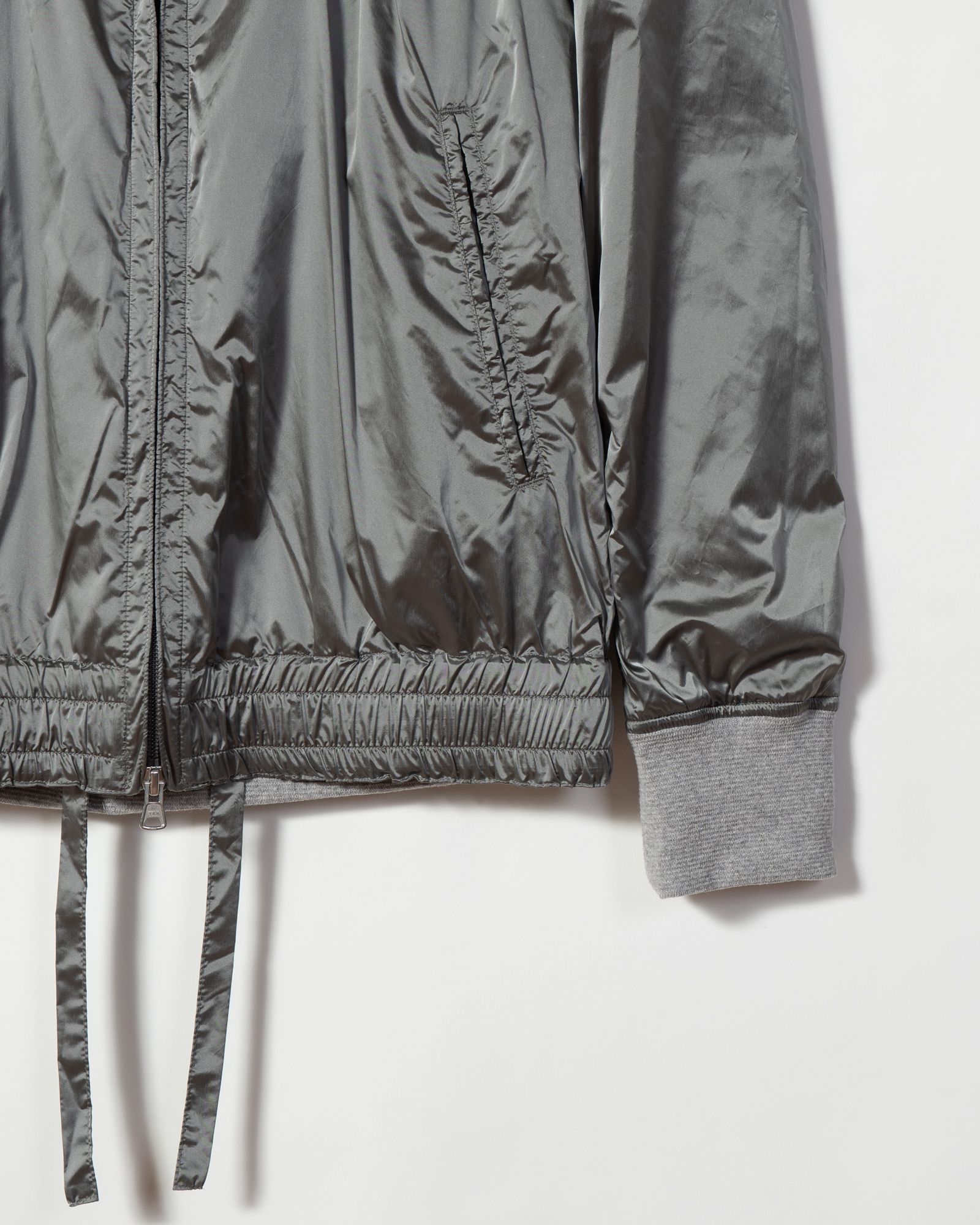 253-02004 Nylon Jacket #01 Silver