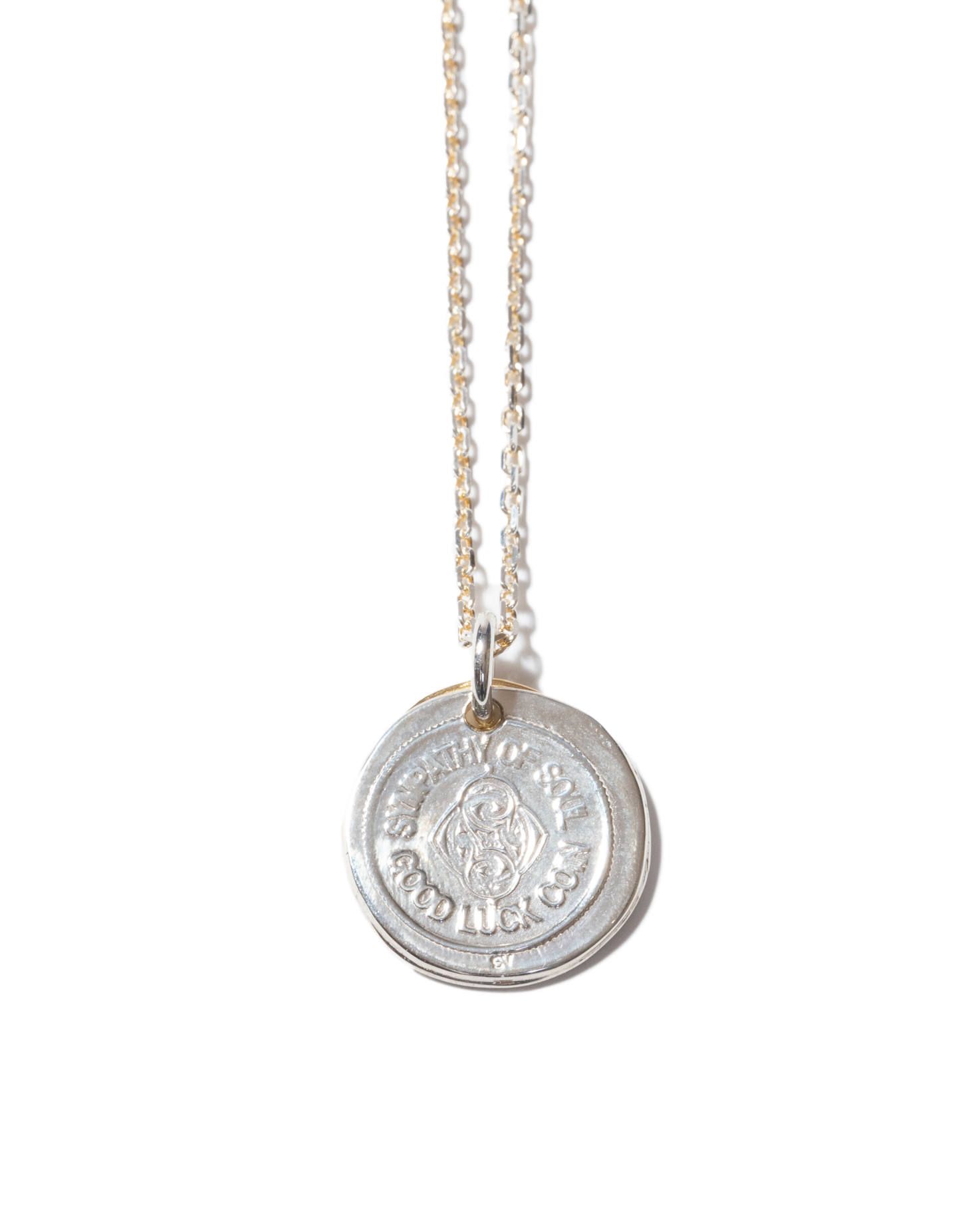 Sympathy of Soul - B.C. Coin Necklace / Bless - Silver×K18Yellow ...