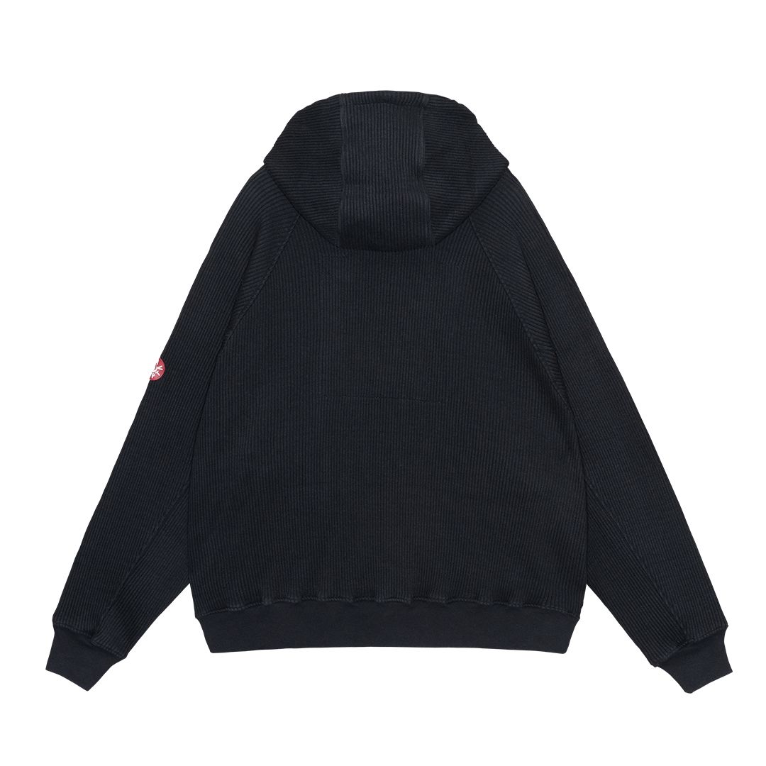 Wide Rib Big Heavy Zip Hoody