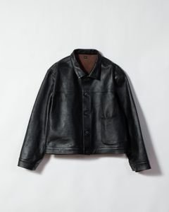 Lot.805 Work Leather Jacket - TAIGA TAKAHASHI