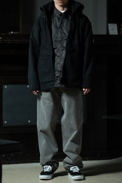 Attached Hood Fleece Layered Style