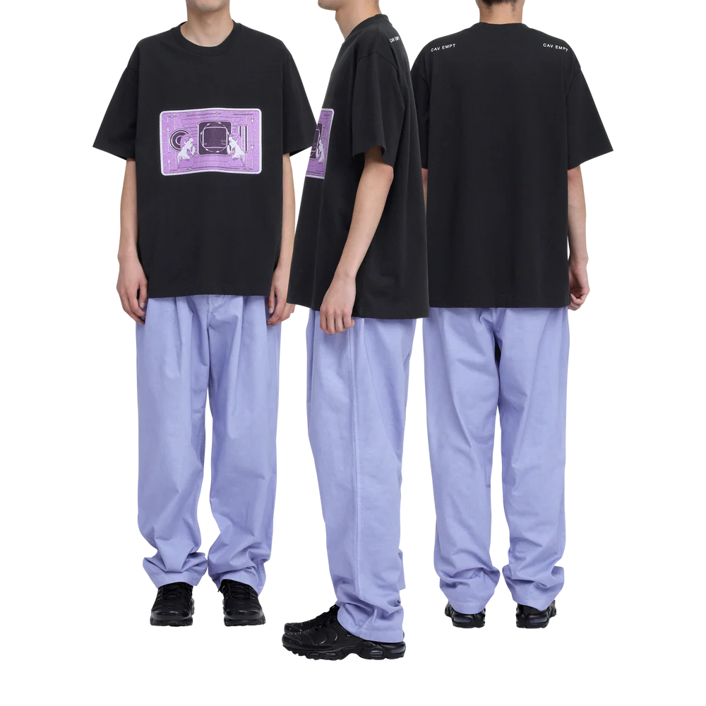Overdye Two Tuck Pants Purple