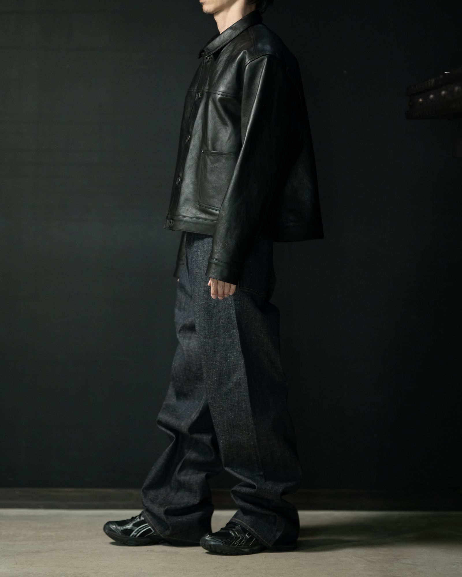 Lot.805 Work Leather Jacket - TAIGA TAKAHASHI