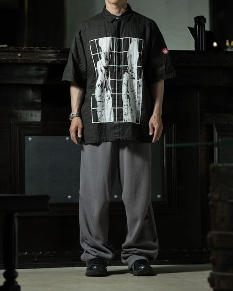 STYLE NO. 1134 C.E MD Guy Short Sleeve Shirt × DBL Knit Jog Pants Khaki