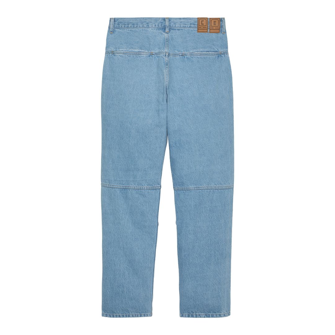 Shape Mid Blue Wash Extreme Split Detail Jeans