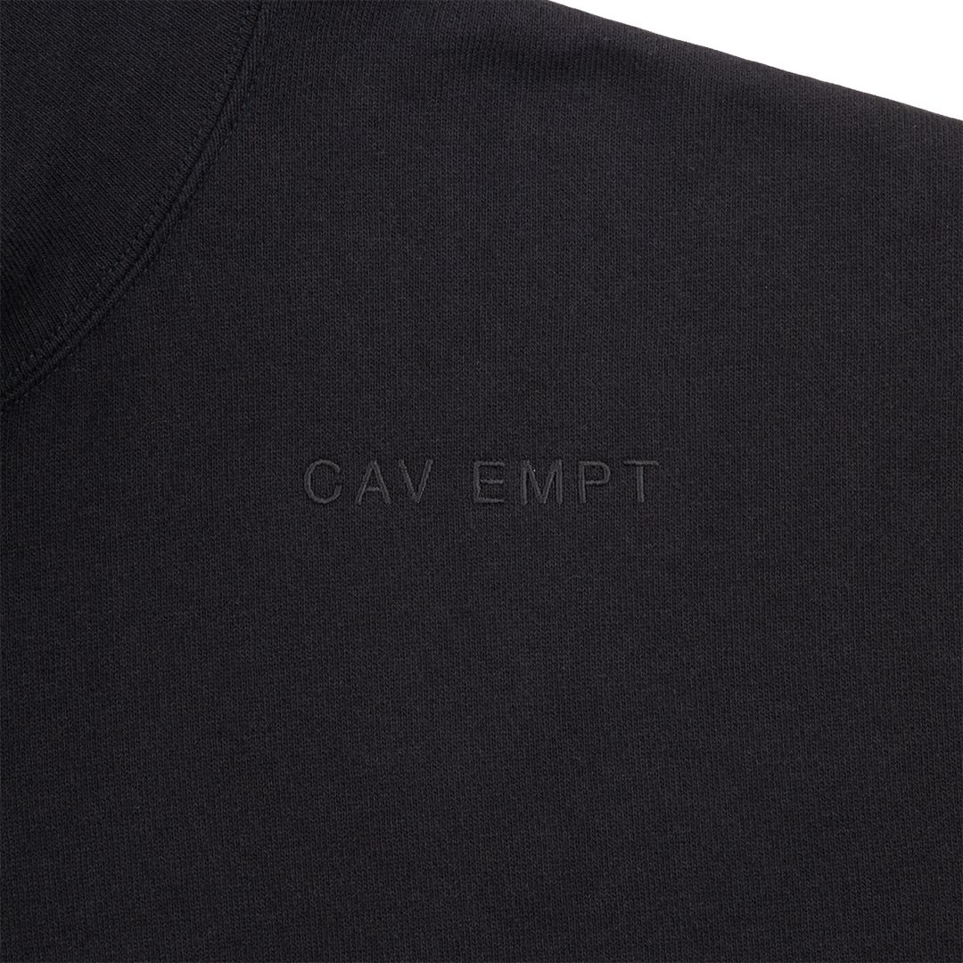 Solid Loose Hoody Black