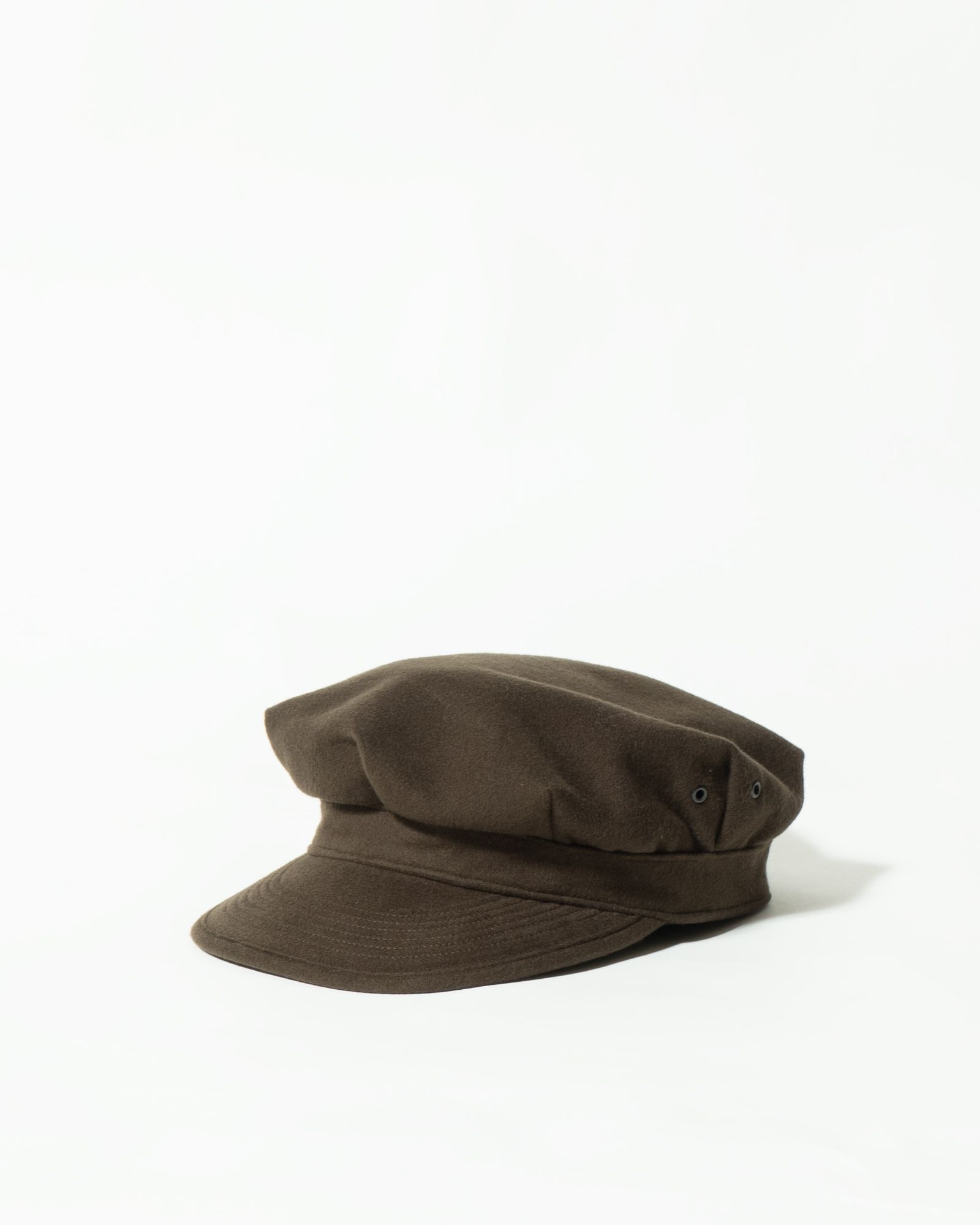 LOT.035 UTILITY CAP DARK BROWN - TAIGA TAKAHASHI