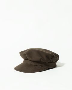 LOT.035 UTILITY CAP DARK BROWN - TAIGA TAKAHASHI