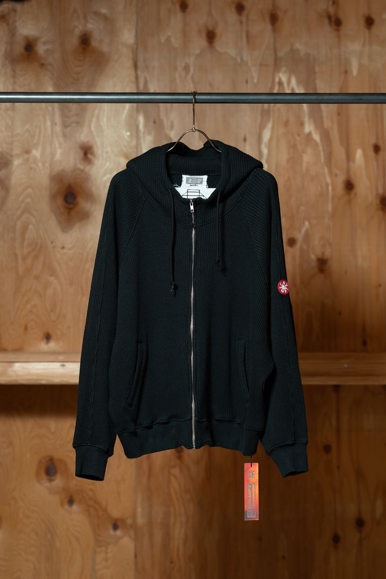 C.E Wide Rib Big Heavy Zip Hoody 着こなし3選｜太畦リブが主役のコーディネート提案【2026SS】