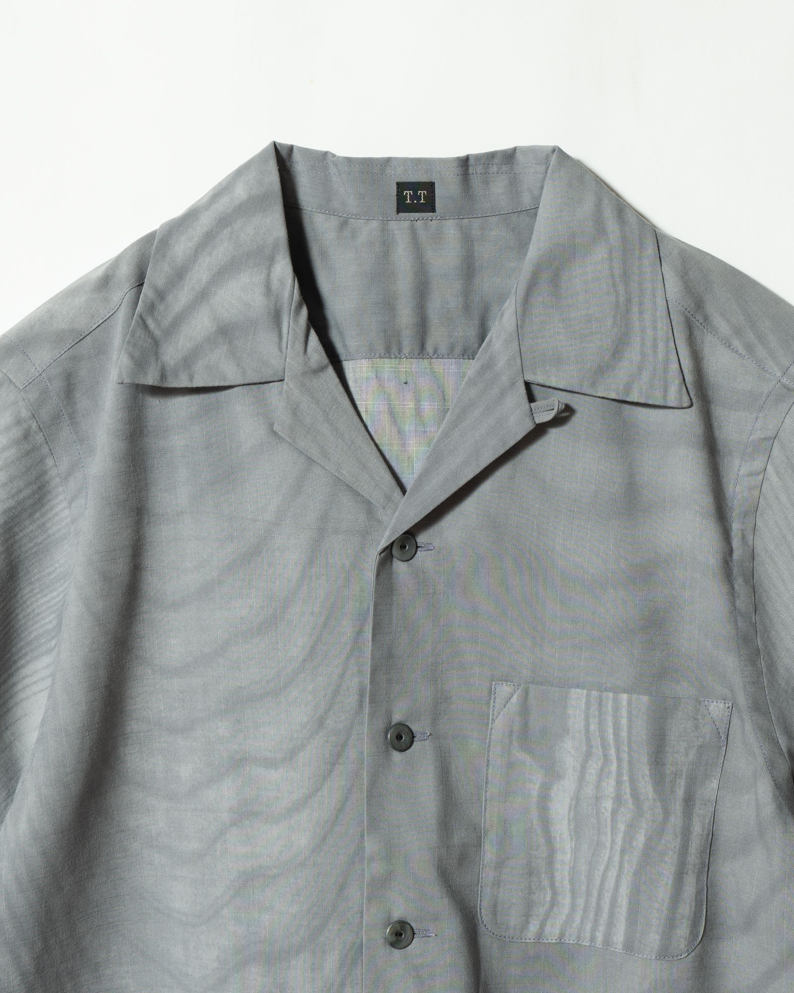 Lot.113 Open Collar Shirt - TAIGA TAKAHASHI