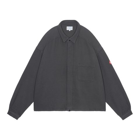 Cotton Gauze Short Shirt Jacket