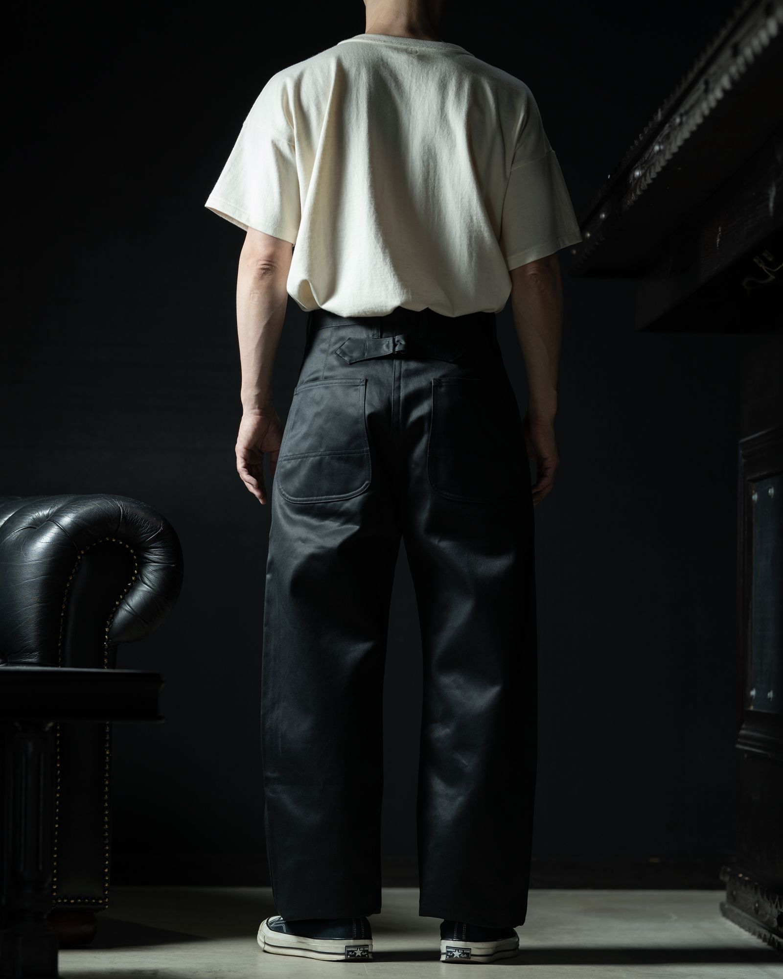 LOT.222 Painter Pants With Buckle - TAIGA TAKAHASHI