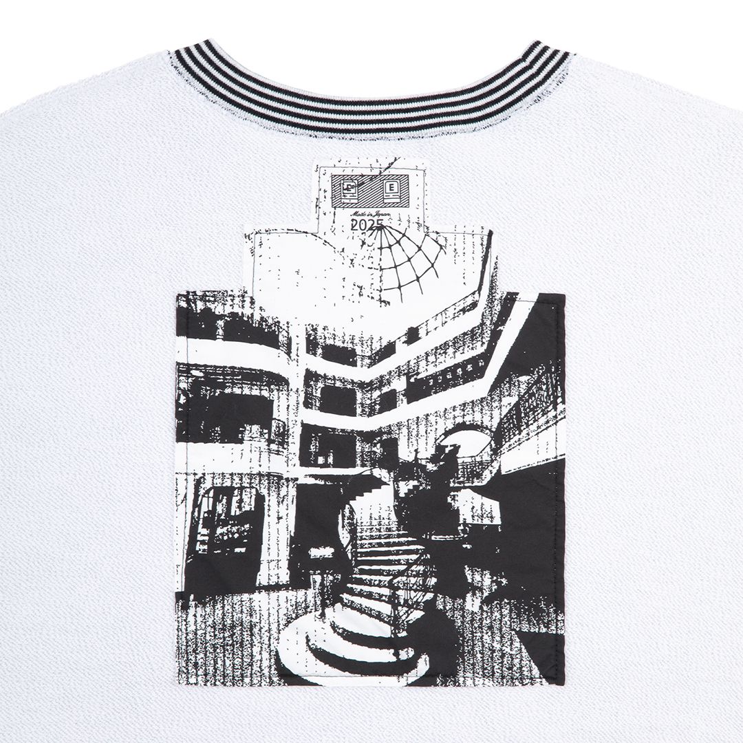Lips Display Crew Neck Grey