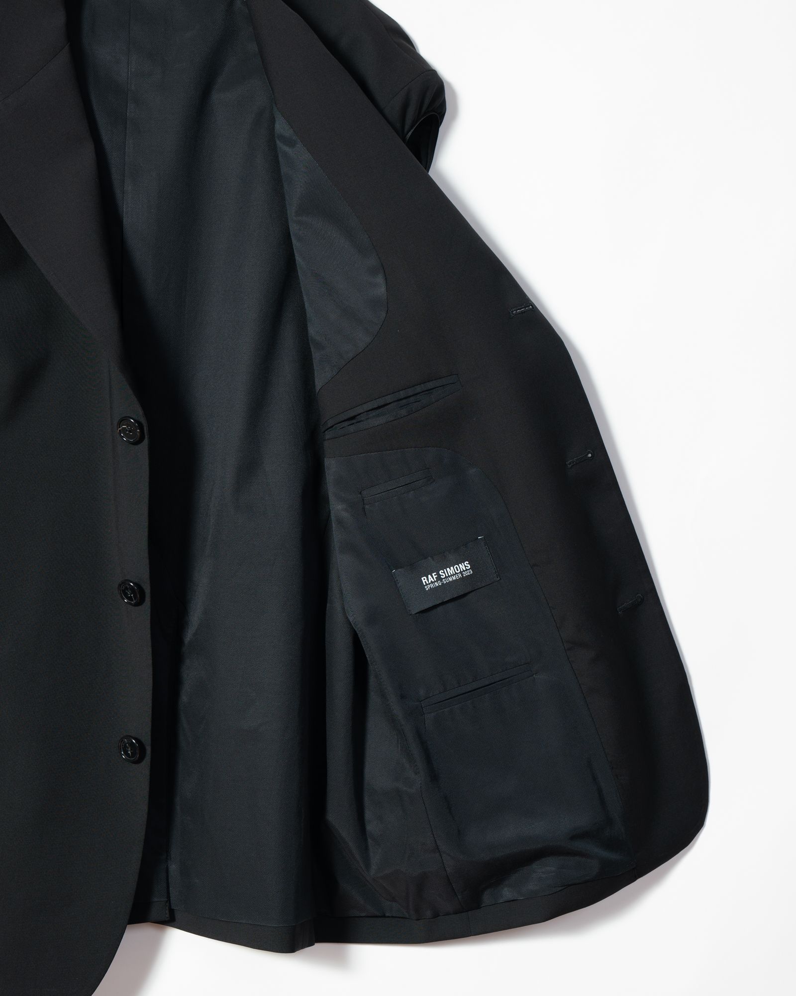 Blazer with elastic in sleeves