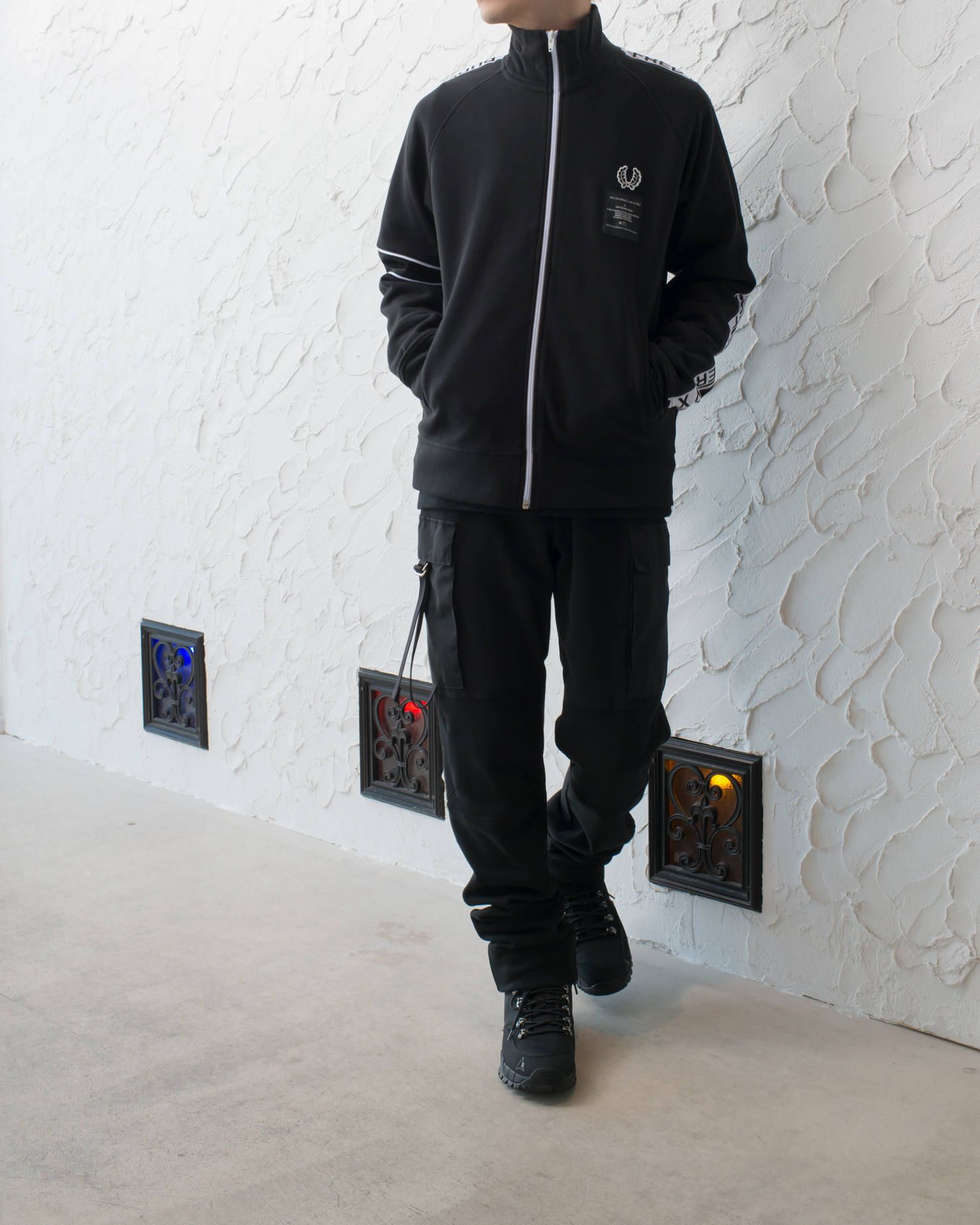 ART COMES FIRST × FRED PERRY ACF Taped Track Jacket | 771 | ALTERFATE